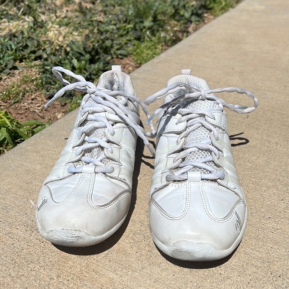 Shoes White Cheer Shoes Size 8 Worn One Football Season Poshmark